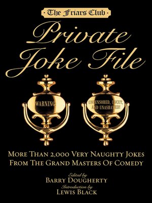 cover image of Friars Club Private Joke File